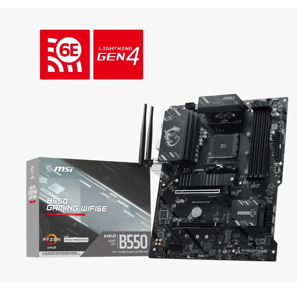 MSI B550 GAMING WIFI6E