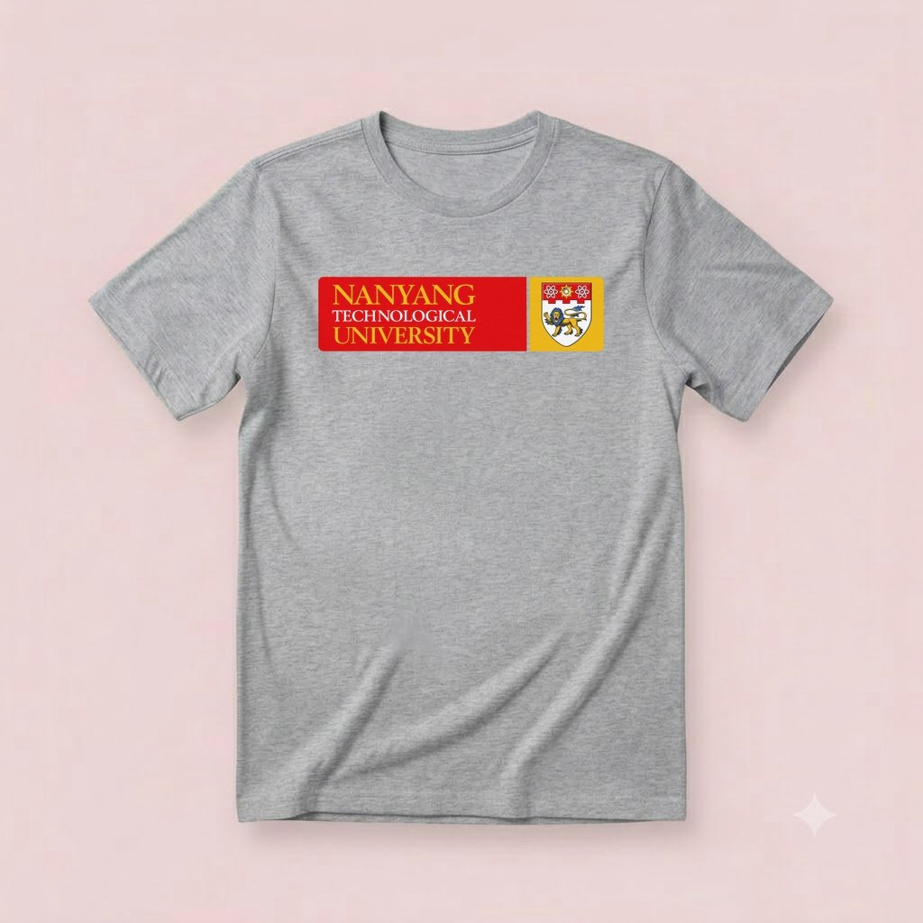 Kaos NTU NANYANG Technological University Singapore Unisex Cotton Combad Premium T-SHIRT