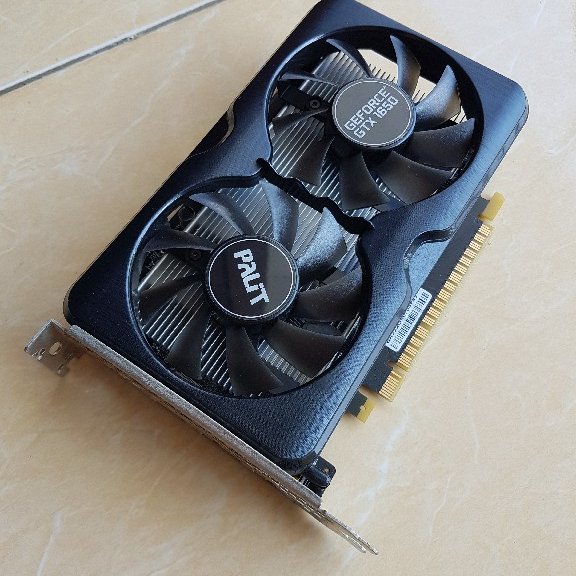 VGA Nvidia GTX 1650 4gb 128bit GDDR6 DX12 Palit dual fan