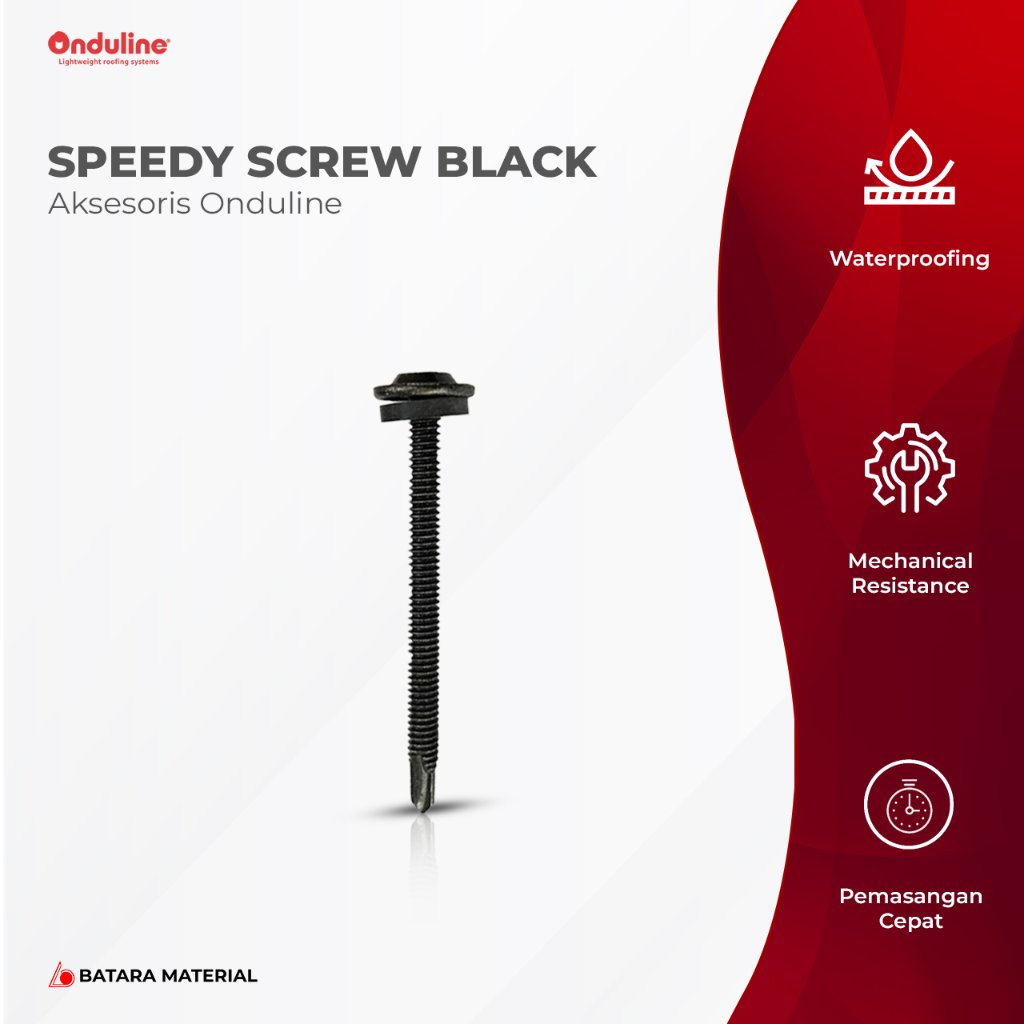 Speedy Screw Onduline Black