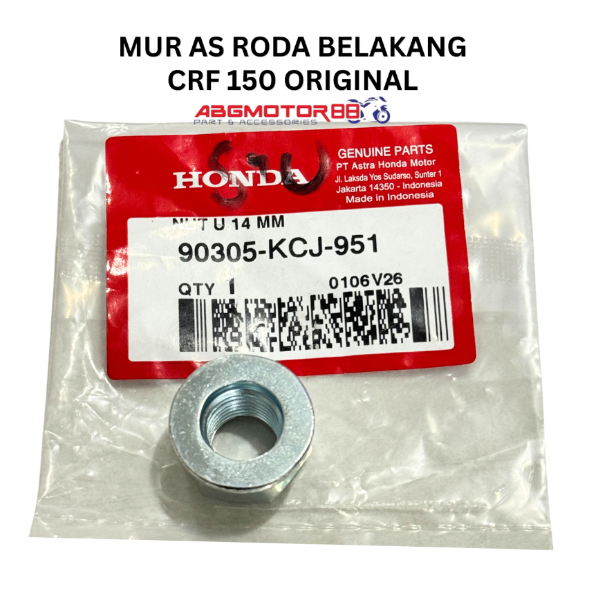 MUR AS RODA BELAKANG CRF 150 ORIGINAL 90305-KCJ-901
