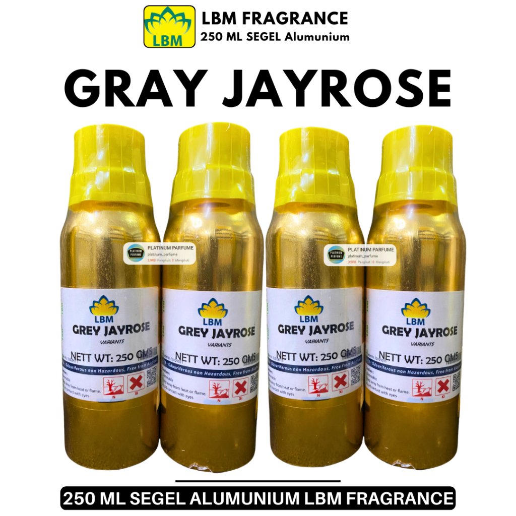 Bibit Parfum LBM - G. JAYROSSE ( 250 ML SEGEL KALENG ALUMUNIUM ) LBM Fragrance