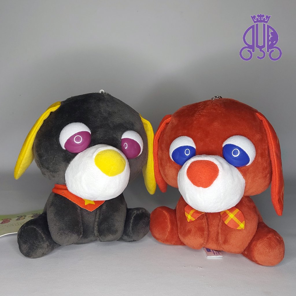 Gantungan kunci boneka karakter anjing Ochaken