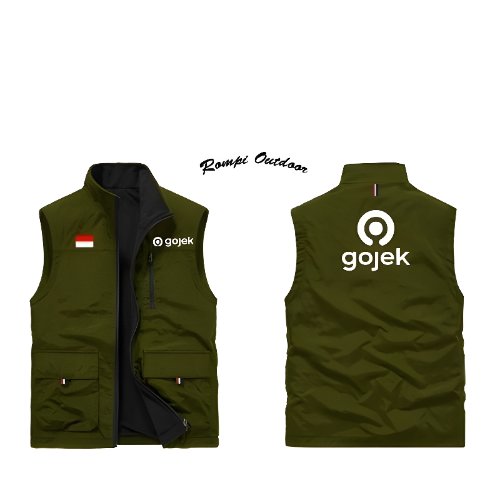 Rompi Ojol Gojek Murah / Rompi Ojol Gojek Terbaru Terlaris