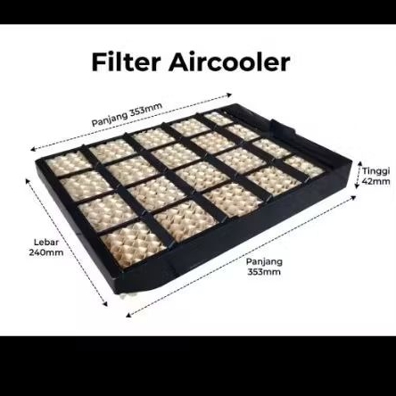Filter Air Cooler 535 x 240 x 42 cm