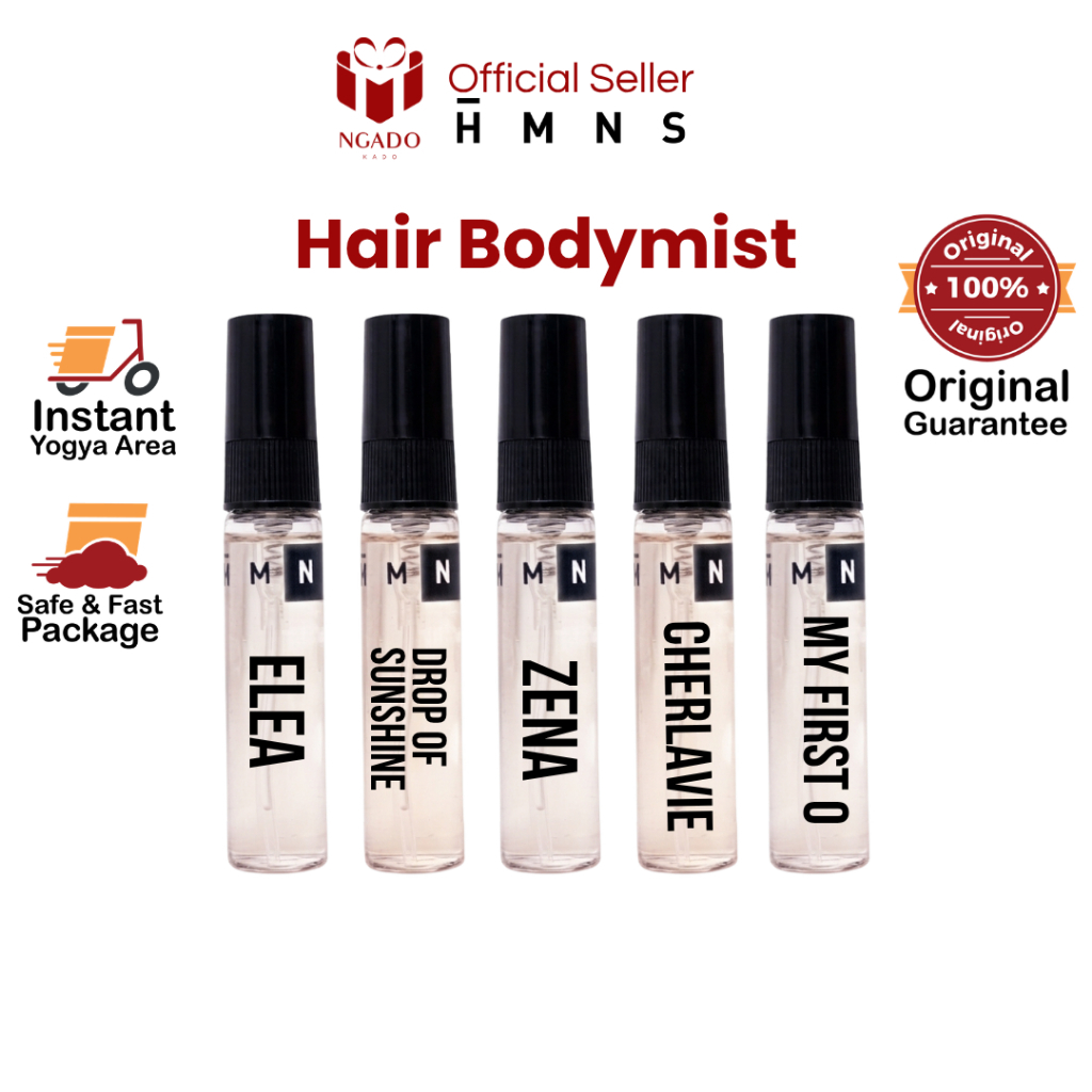 Decant HMNS Bodymist ELEA Tsana Sore Zena DOS Darker Shade Another Rose 5ml 10 ml Share in Jar Vial