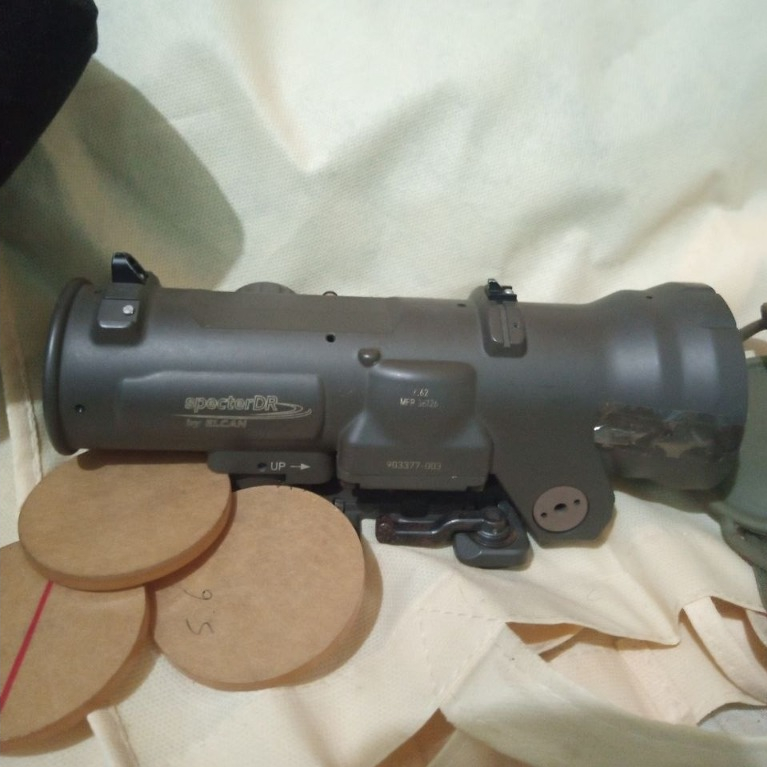 aksessoris mainan elcan specter Dr 1.5x - 6x Evolution gear