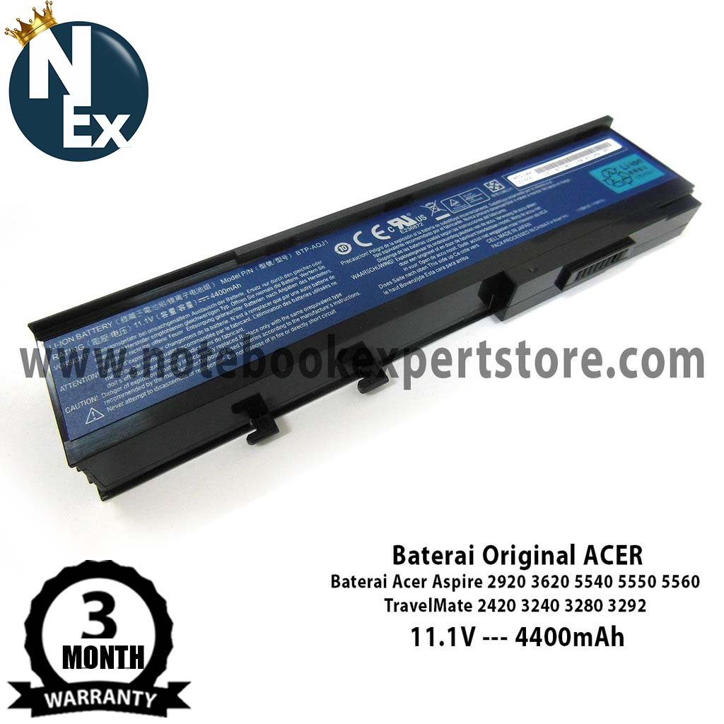 BATERAI ORIGINAL ACER 5560 2920 3620 5540 5550 T.M. 2420 3240 3280