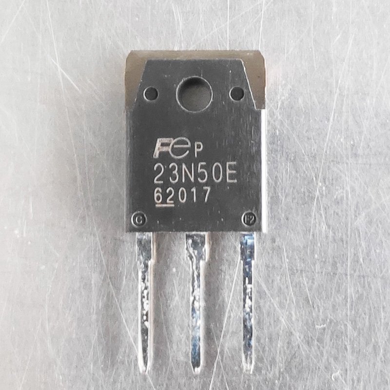 TRANSISTOR MOSFET 23N50E TR 23N50E TRANSISTOR FMH23N50E UNTUK MESIN LAS ARC TIG BE23