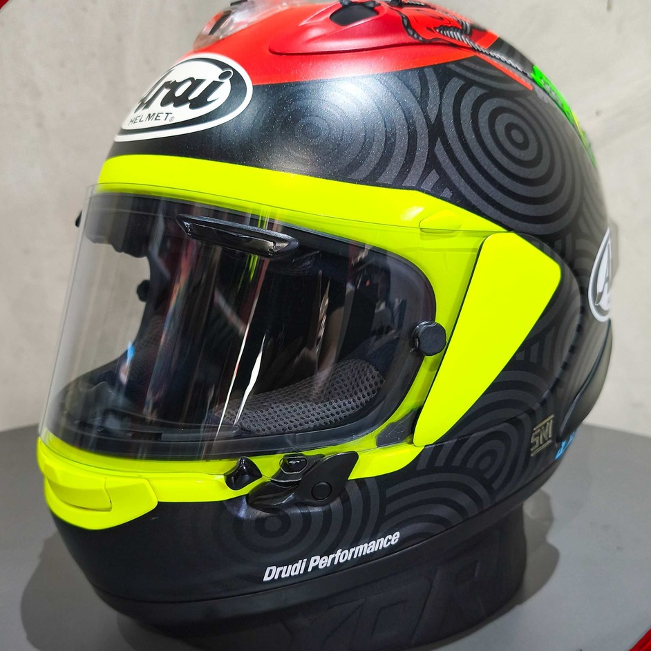 ARAI RX-7X TATSUKI SIZE XL SECOND ORIGINAL FREE SPOILER ARAI