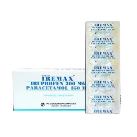 IREMAX (PARACETAMOL & IBUPROFEN)  BOX 100 TABLET GUARDIAN