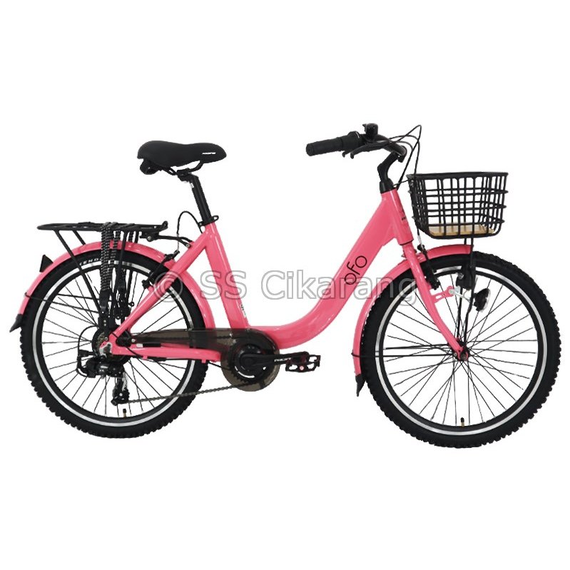 Sepeda Keranjang - Sepeda Pacific Ofo 7 Speed  Uk 24