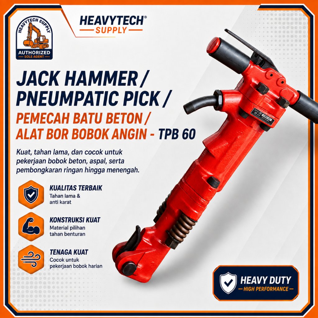 Jack Hammer TPB 60 / Pneumatic Pick TPB 60 / Pemecah Batu Beton