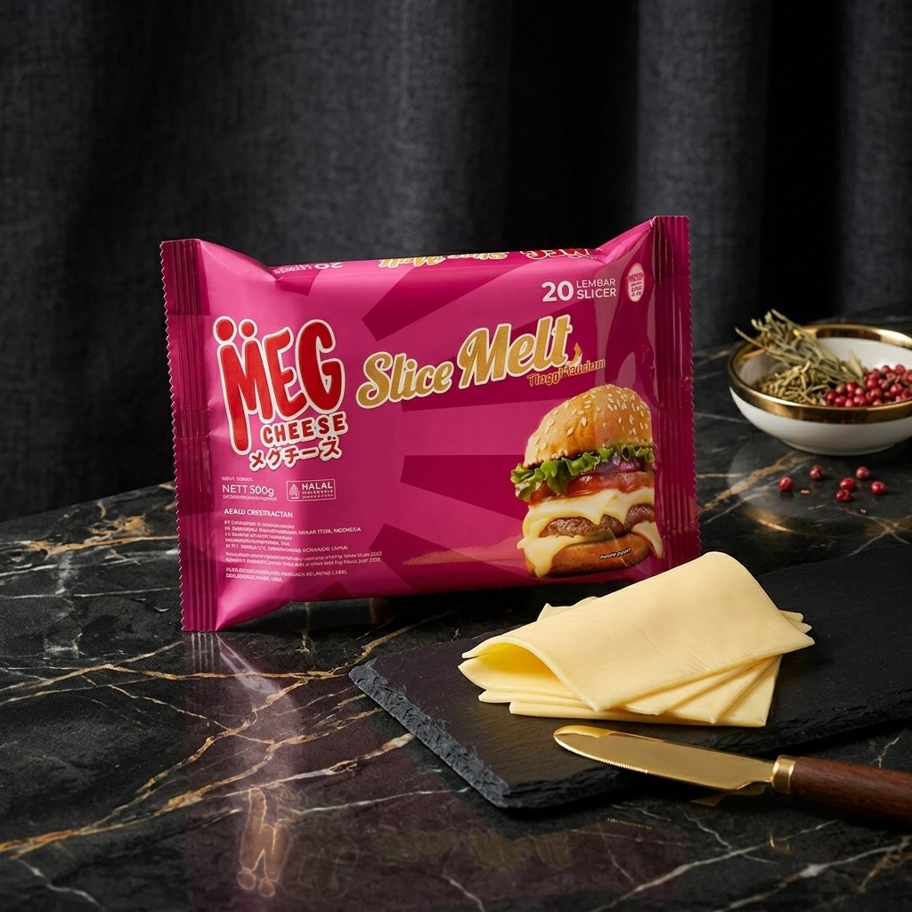 Meg Slice Melt / Cheese Melt Meg / Keju Slice Melt Meg - 20S