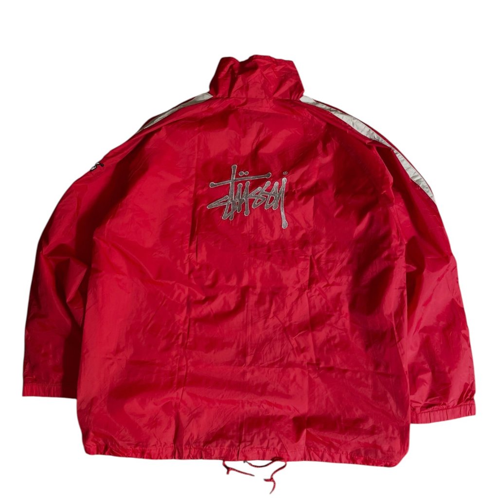 VINTAGE STUSSY USA WINDBREAKER COACH JACKET | OUTERWEAR | JSNG