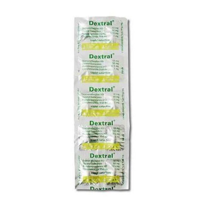 Obat Batuk Dan Flu Dextral 1 Strip 10tablet.