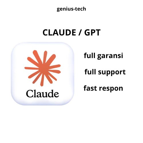 Claude AI Pro Private 1 Bulan