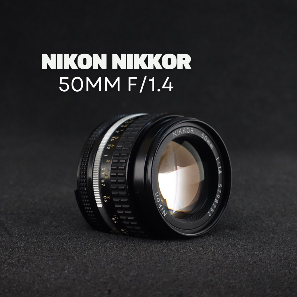 NIKON NIKKOR-S AUTO 50mm f/1.4 NON-AI EDITION — LENSA MANUAL VINTAGE BERSEJARAH