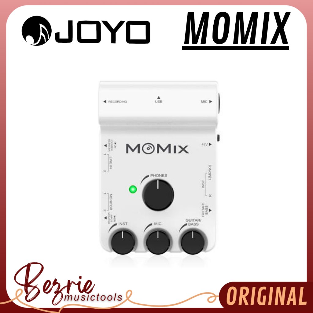 JOYO MOMIX Pocket Audio Mixer USB Audio Interface Original