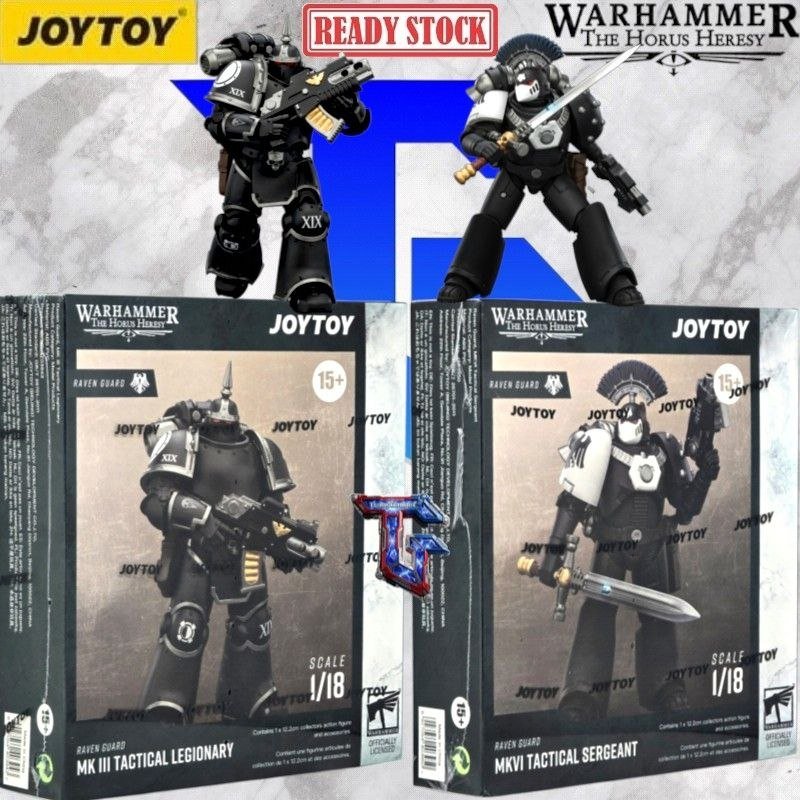JOYTOY 1/18 Warhammer The Horus Heresy Raven Guard MK III Tactical Legionary JT03943 - MKVI Tactical
