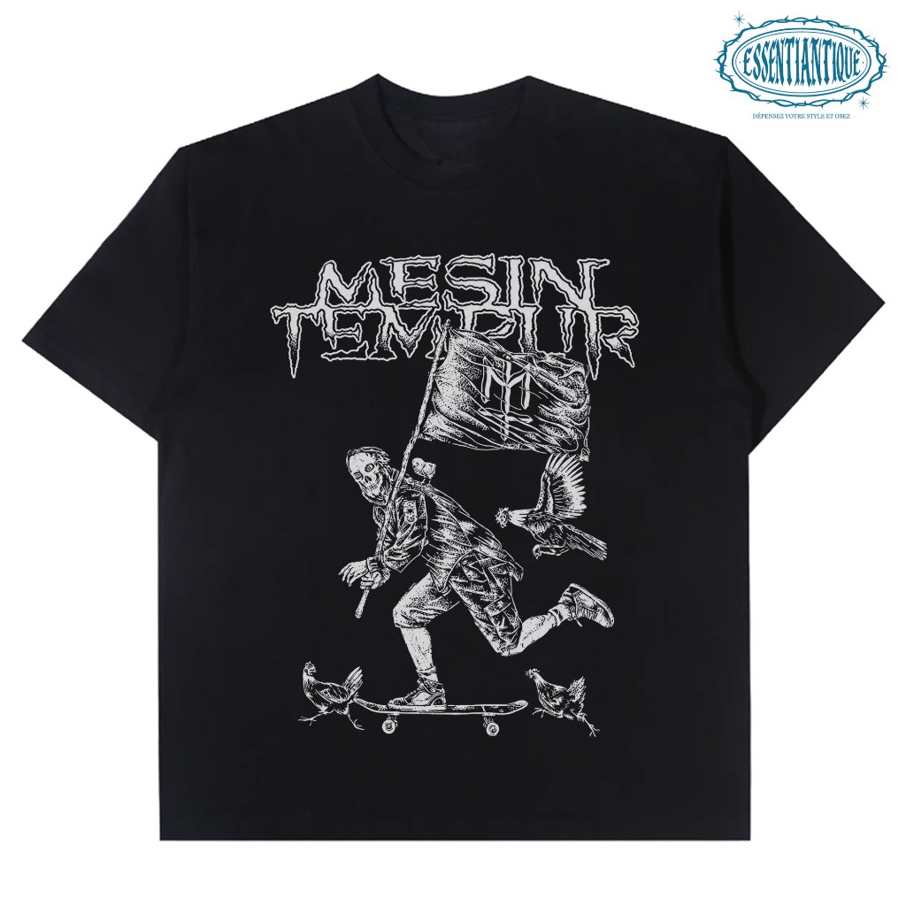 Kaos mesin tempur x maternal / kaos mtrnl / kaos band mesin tempur / kaos band distro pria wanita te