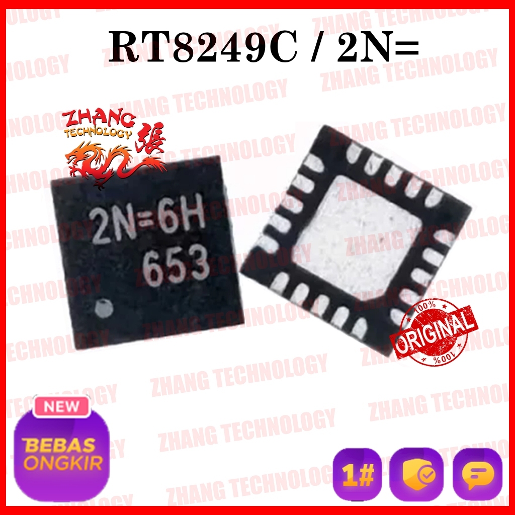 IC RT8249CGQW RT8249C RT8249 C RT 8249C RT 8249 C / 2N=2J 2N=2M 2N = 2N=