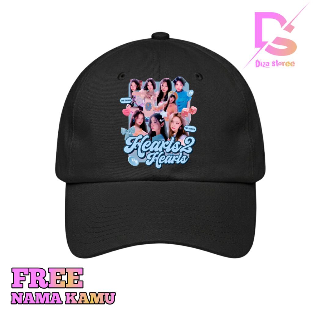 Topi baseball anak Hearts2heart HEARTS2 HEART KPOP IDOL DEMON HUNTERS