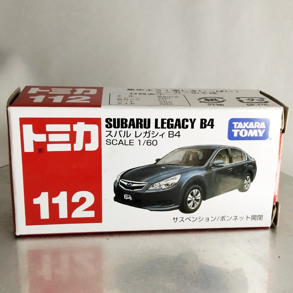 DIECAST REAL CARS TOMICA TAKARA TOMY SUBARU LEGACY B4, DIECAST SUBARU