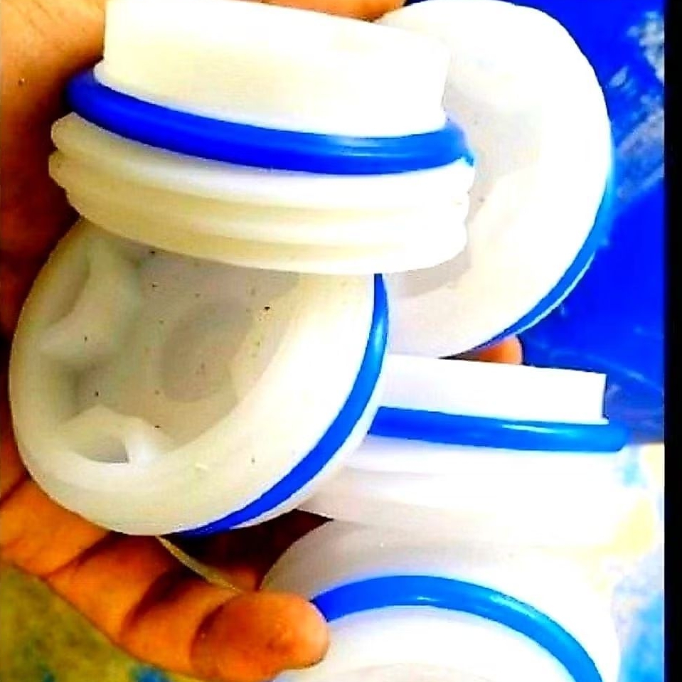 tutup drum plastik 200liter putih.bahan tebal hdpe.cocok untuk drum 200liter...