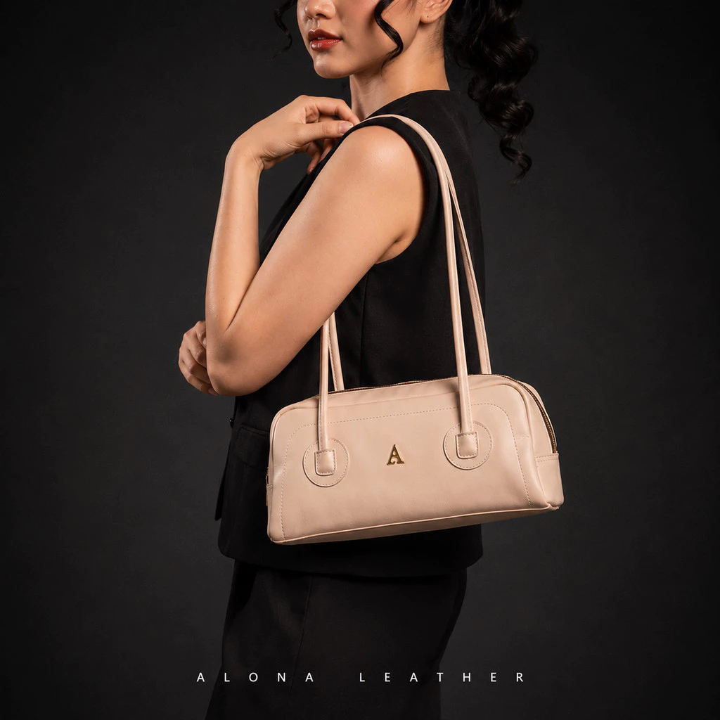 Alona Leather Eloise Bag - Shoulder Bag Full Grain 100% Cow Leather