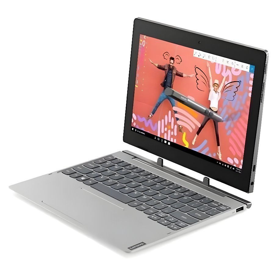 Lenovo IdeaPad D330 Celeron N4000 RAM 4GB eMMC 128GB Windows 10 Original Laptop 10.1" Second