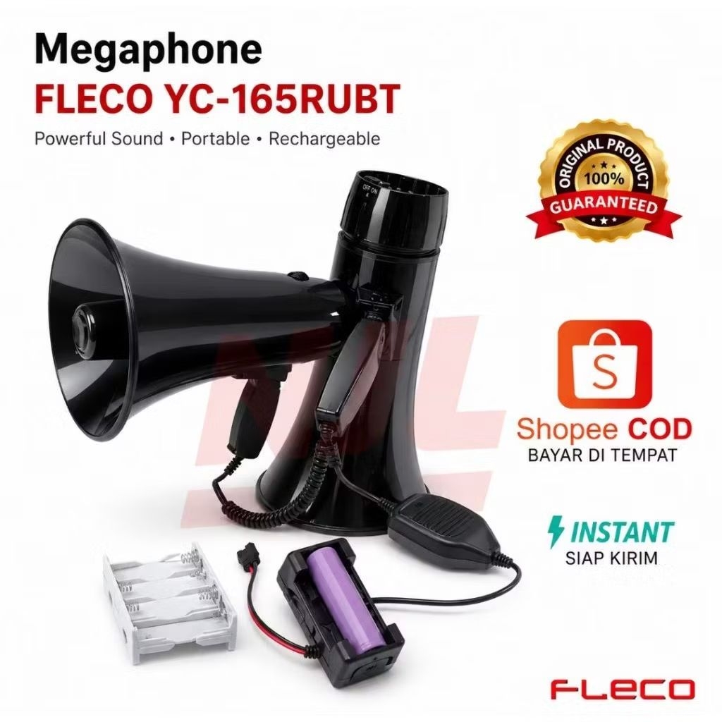 Megaphone FLECO YC-165RUBT