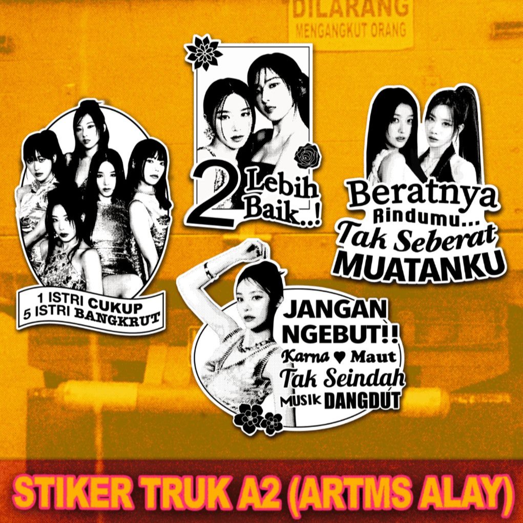 Sticker TRUK A2 (Artms Alay)