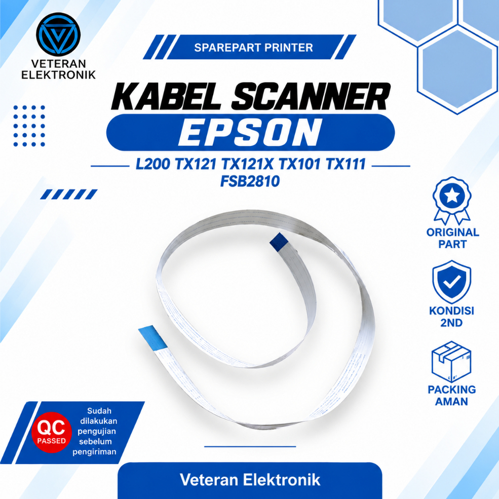 Kabel scanner epson L200 TX121 TX121X TX101 TX111 FSB2810