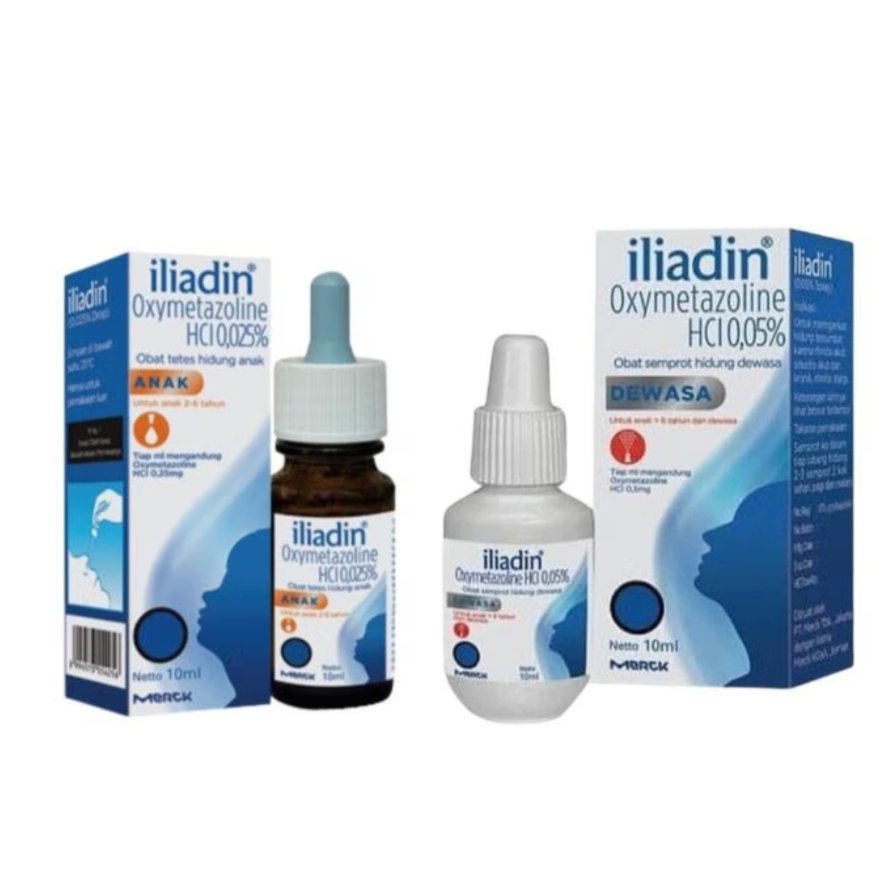 Iliadin Semprot Hidung Dewasa & Drop Anak