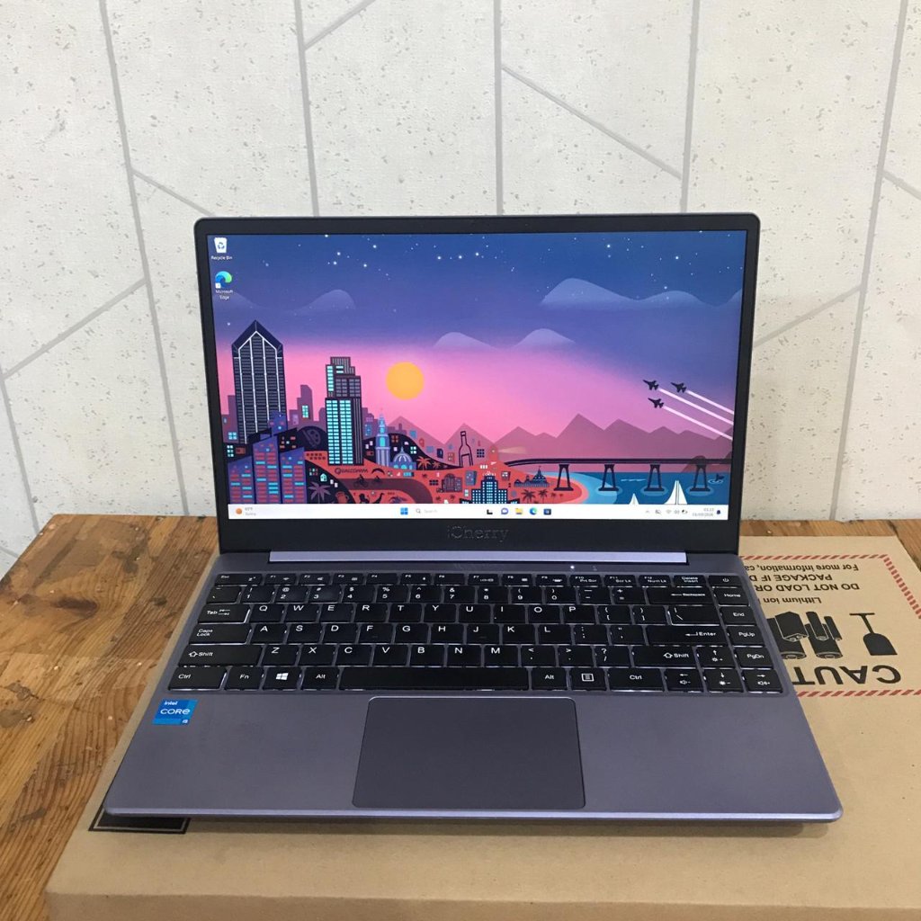 Laptop Icherry ID 77, Core i5-1145G7, Ram 8/256Gb #Backlight #IPS, Lengkap, Grey