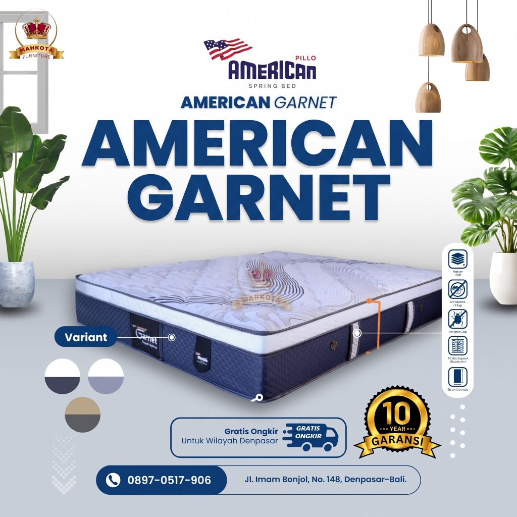 Springbed Matras American Garnet
