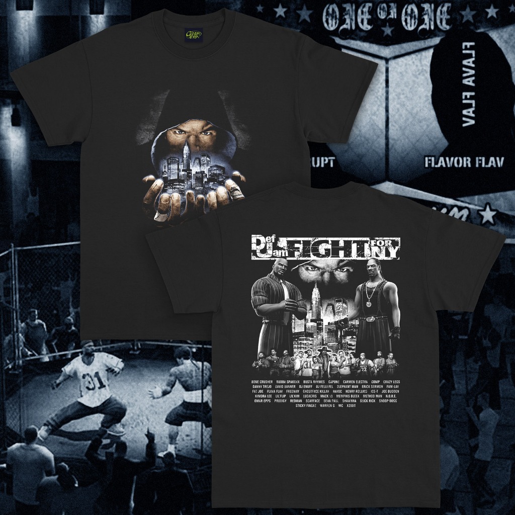 Kaos Game Def Jam Fight for New York | T-Shirt Gamers PS2 | Electronic Arts Video Game | Kaos Defjam