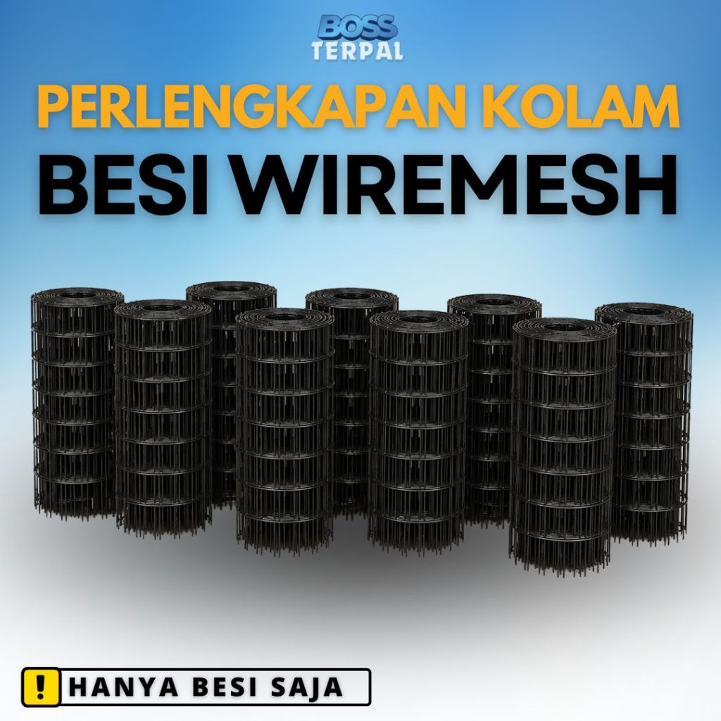 Besi Wiremesh M6 Ulir 1 Roll (By Request)