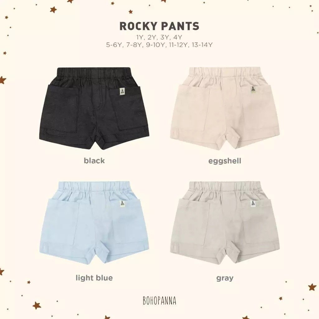 BOHOPANNA ROCKY PANT / CELANA ANAK