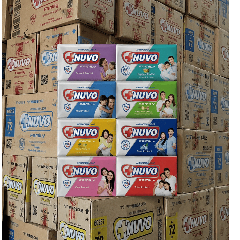 SABUN BATANG NUVO 72gr 1 DUS