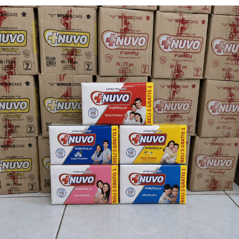 SABUN BATANG NUVO 100gr 1 DUS