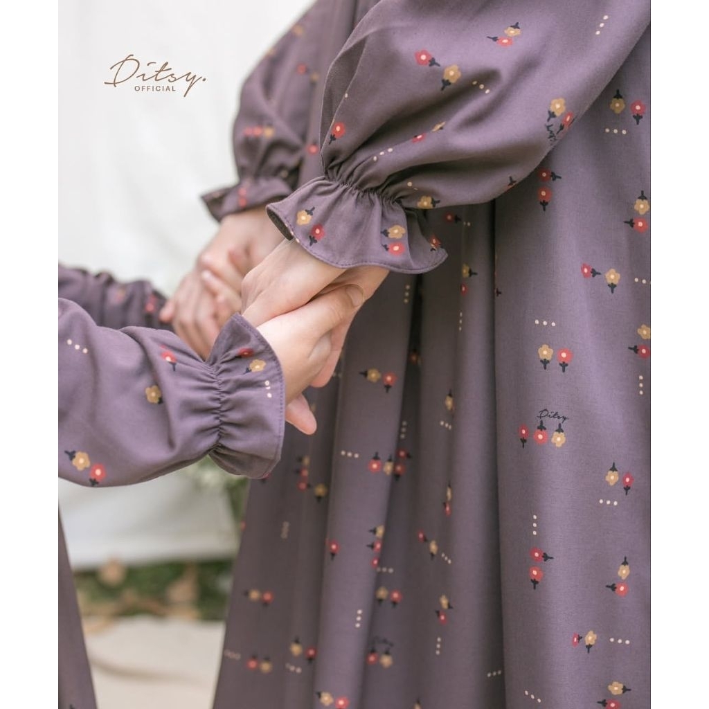 GAMIS DITSY NIGHTGOWN DELILA (NEW) SIZE L EDISI SEPTEMBER