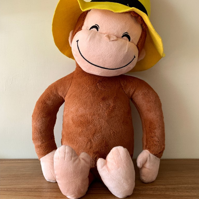 Brown Sugar | Curious George Plush Boneka | Doll Original