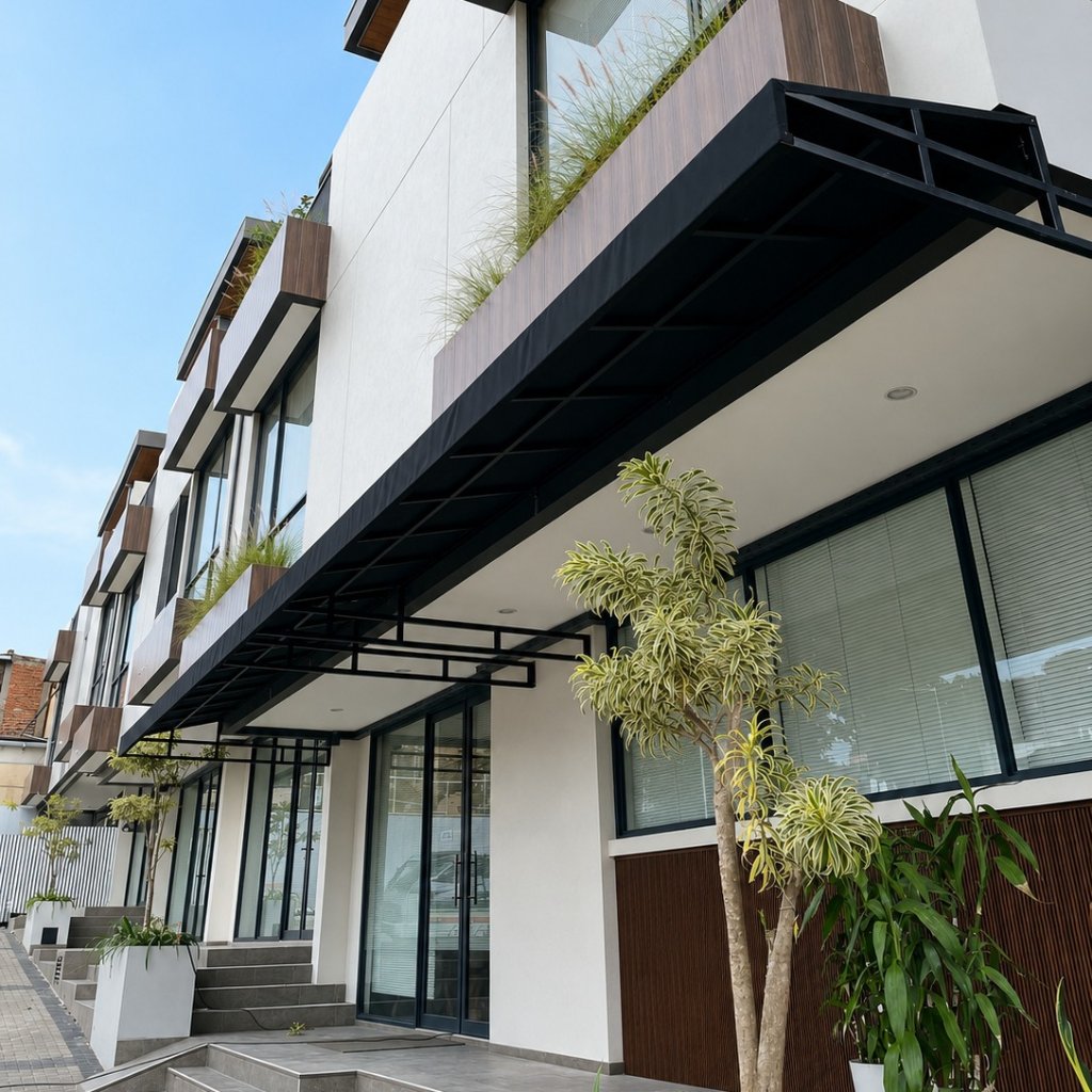 Pasang Kanopi Awning Murah untuk Rumah, Toko, Cafe & Resto