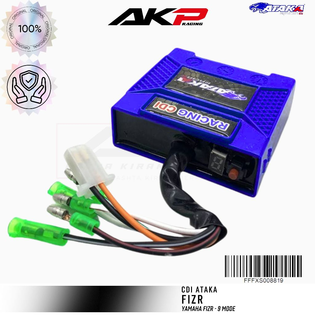 ATAKA Racing CDI Yamaha FIZR - CDI FIZR 9 Mode Original ATAKA Malaysia