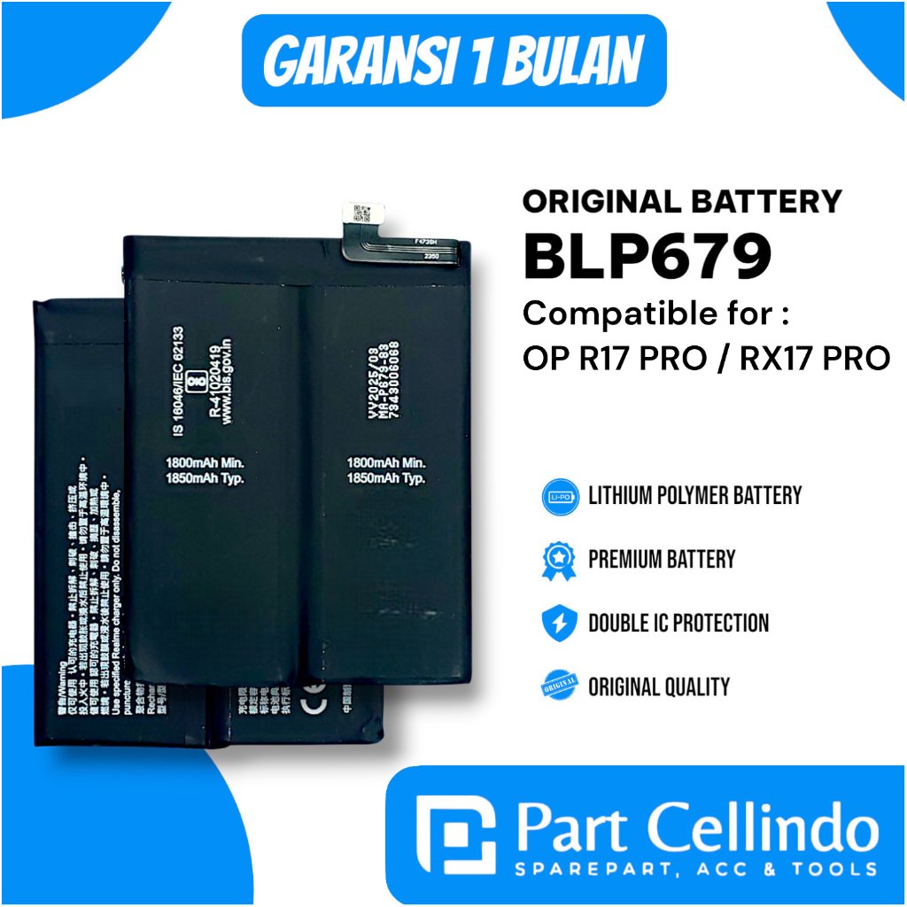 BATERAI BATRE OPPO BLP679 / R17 PRO / RX17 PRO