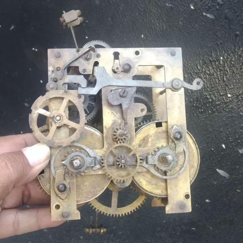 Sparepart onderdil mesin jam lubang 2 Ding Dong