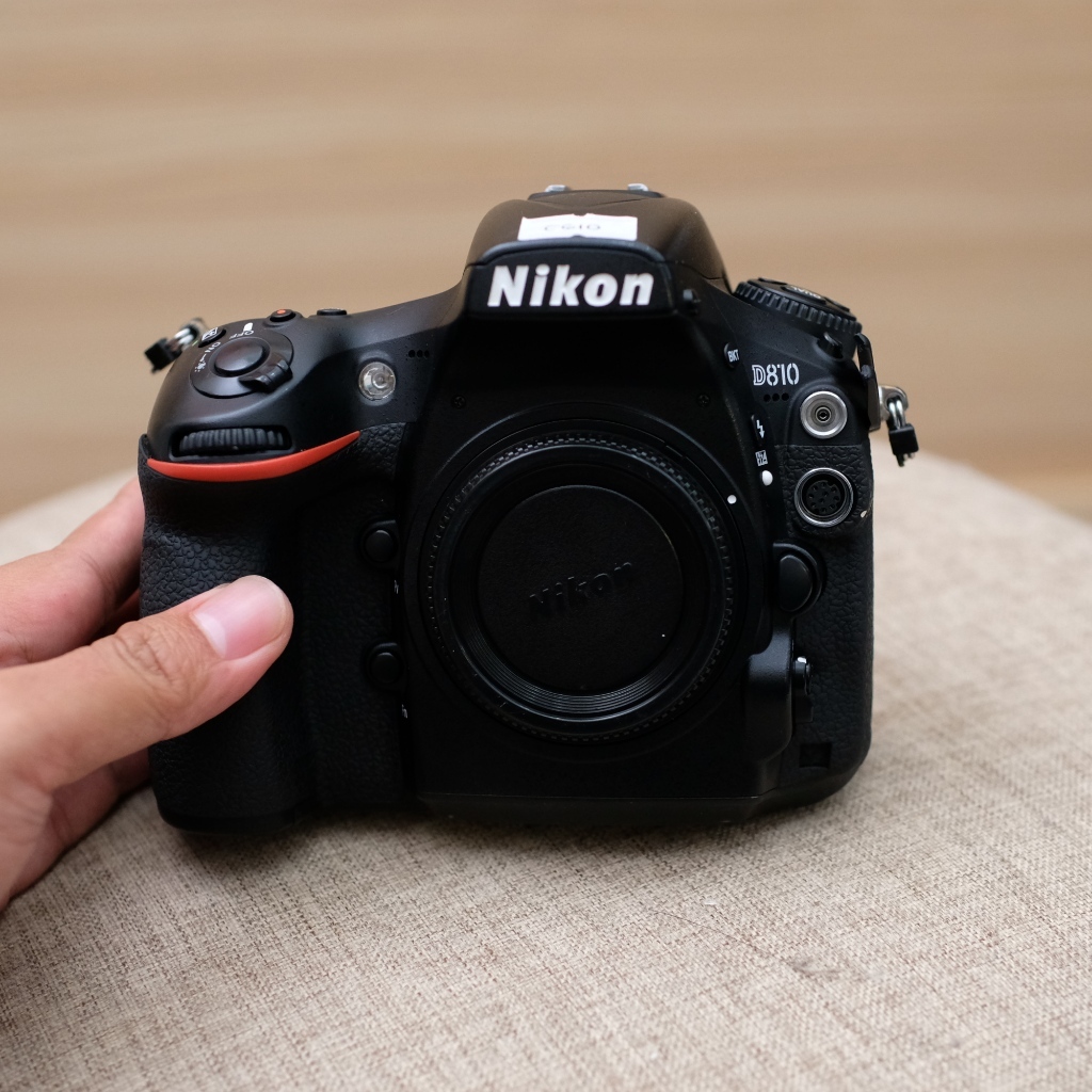 NIKON D810 D 810 BODY ONLY FULLBOX MULUS SECOND KAMERA DSLR FULLFRAME FISIK MULUS