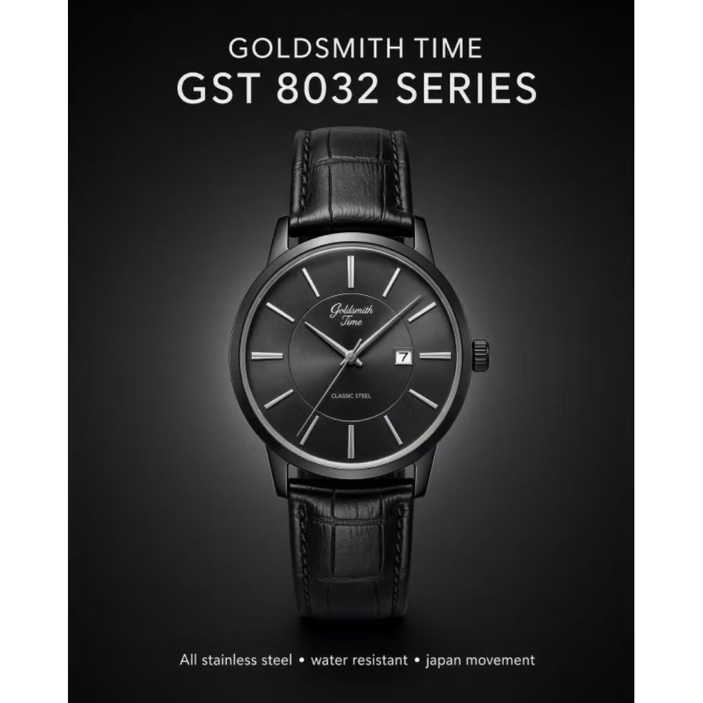 jam tangan wanita goldsmith time gst 8032